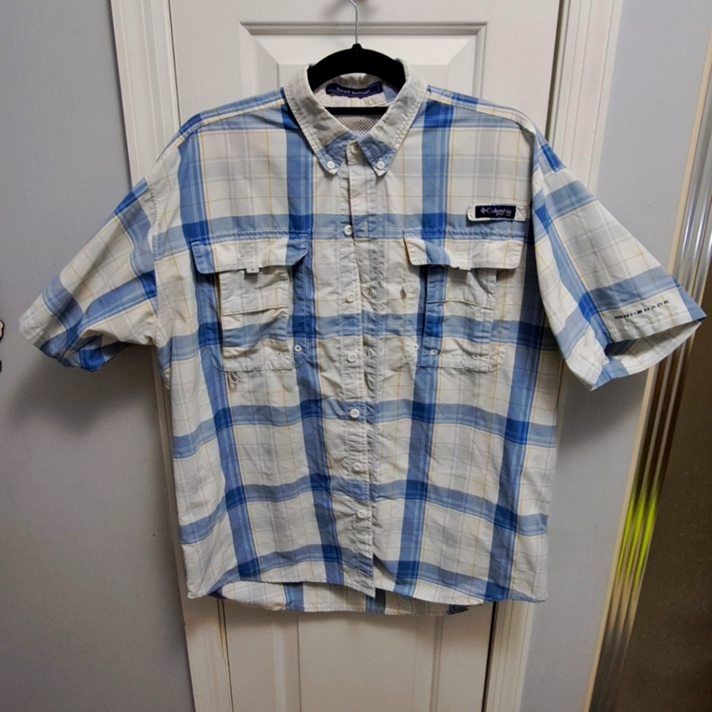 Columbia PFG Omni shade Super Bahama XL Short sleeve